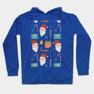 Christmas hand Drawn Watercolor Doodle Hoodie